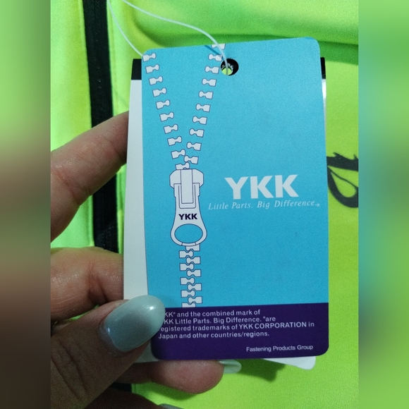 BRAND NEW Baleaf Mens Laureate Half Zip Thermal Jersey XL Fluorescent Yellow New - Picture 4 of 7